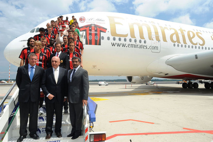 Милан и Emirates