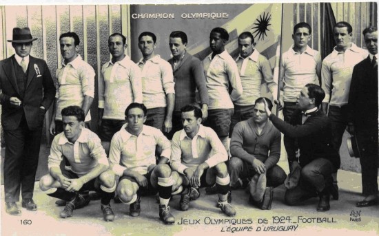 Сборная Уругвая - Олимпийский чемпион и чемпион мира 1924 года