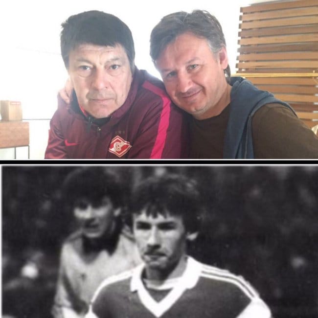 Ринат Дасаев (Лучший вратарь мира 1988 г.) и Дмитрий Градиленко 29 лет спустя...