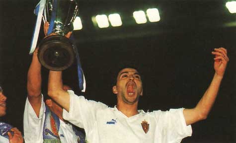 1995 г. «Сарагоса» вырвала победу у «Арсенала» на последних секундах