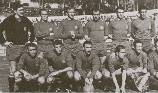 Сборная Испании - чемпион Европы 1964