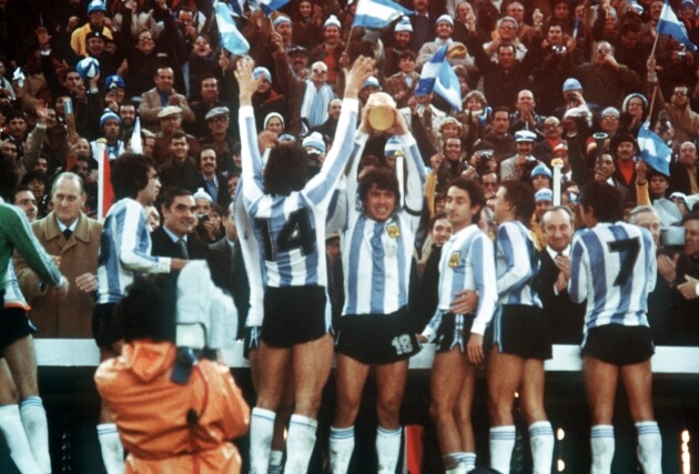 Сборная Аргентины - чемпион мира-1978