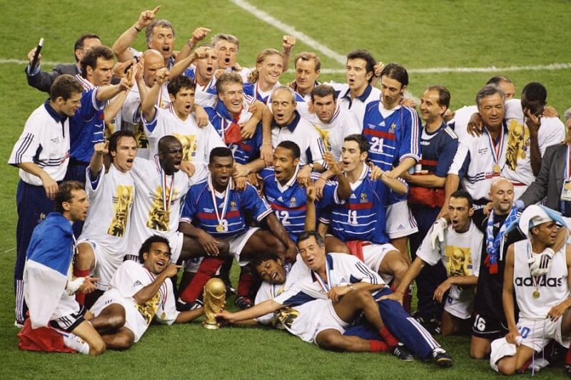 Сборная Франции - чемпион мира 1998 года