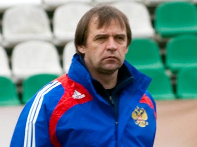 Тренер сборной России Александр Бородюк