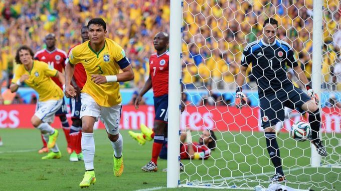 Бразилия - Колумбия на ЧМ-2014