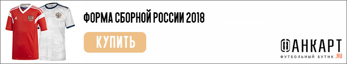 Новая форма сборной России 2018