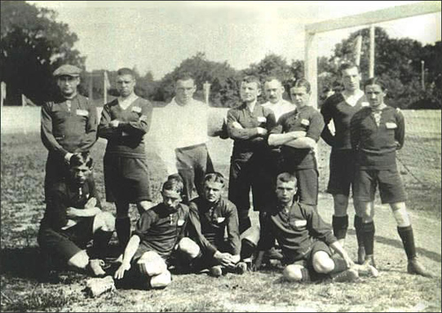 Первый международный матч. 1912 год