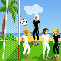 Игра Пляжный футбол онлайн