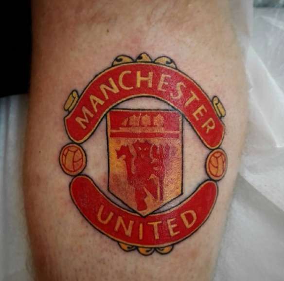 Эмблема футбольного клуба Манчестер Юнайтед