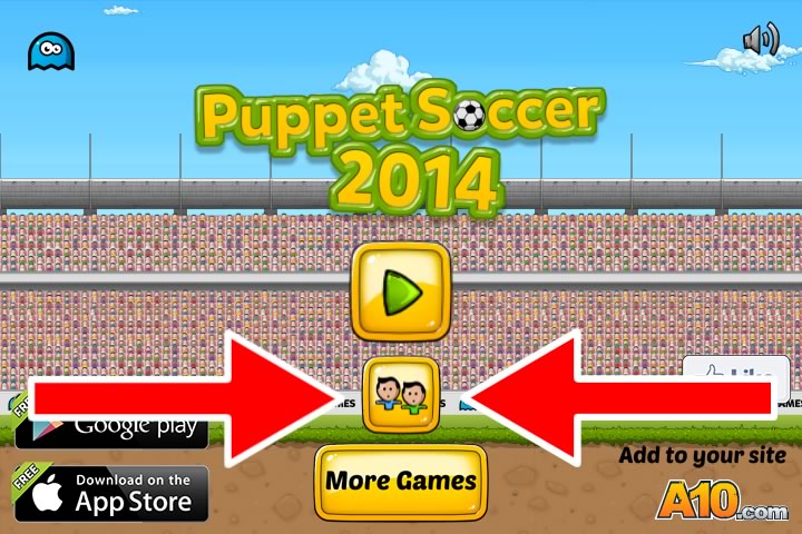 Как запустить компьютерную игру Puppet Soccer 2014 на двоих игроков