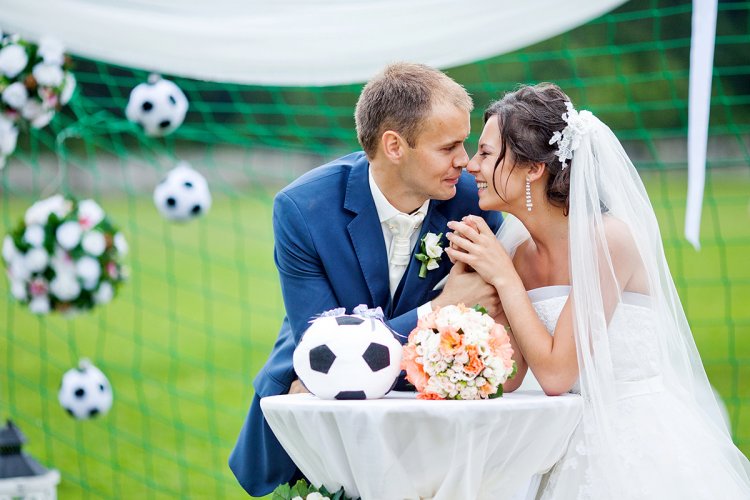 Футбольный выкуп невесты