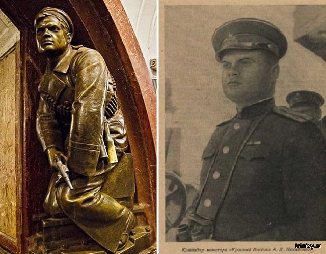 Истории людей, ставших прообразами скульптурных героев на станции метро «Площадь революции»
