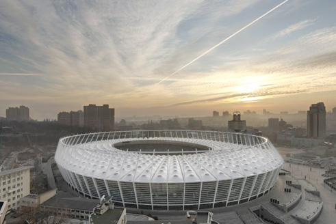 Олимпийский стадион в Киеве