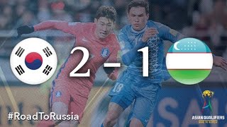 Korea Republic vs Uzbekistan (Asian Qualifiers – Road To Russia)