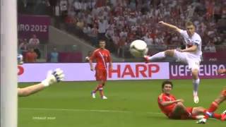ЕВРО 2012 Польша — Россия 1-1 гол Блашчиковски