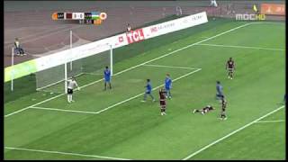 чудовищный промах в матче Катар Узбекистан