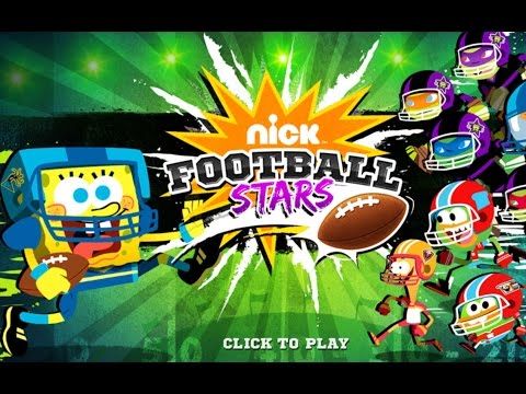 Губка Боб Американский Футбол (Nickelodeon Football Stars)
