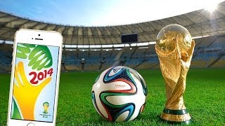 Чемпионат мира по футболу 2014 / Смотрим матчи прямо с iPhone