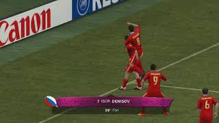 Матч Россия-Польша на EURO 2012(1 тайм)