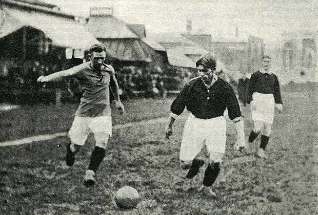 Октябрь 1912 года. Матч сборной Москвы с командой Holstein (Германия)