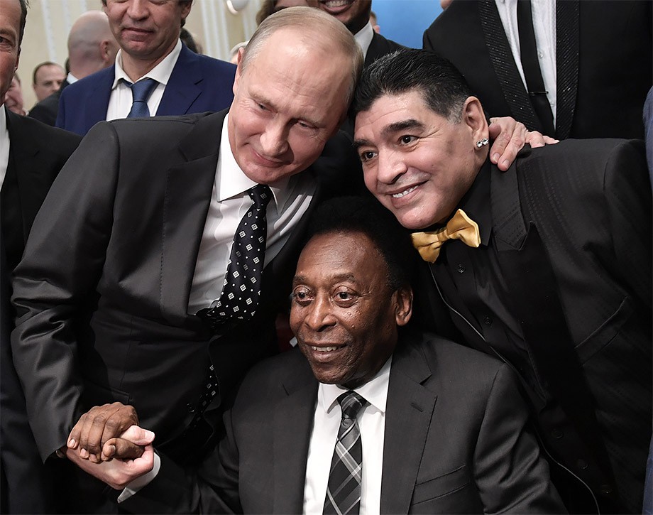 В декабре в Москве собрались все главные люди в истории игры под названием футбол на жеребьёвку чемпионата мира