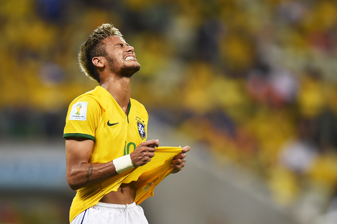 ЧМ-2014. Бразилия – Колумбия – 2:1. Неймар весь первый тайм был отдельно от игры