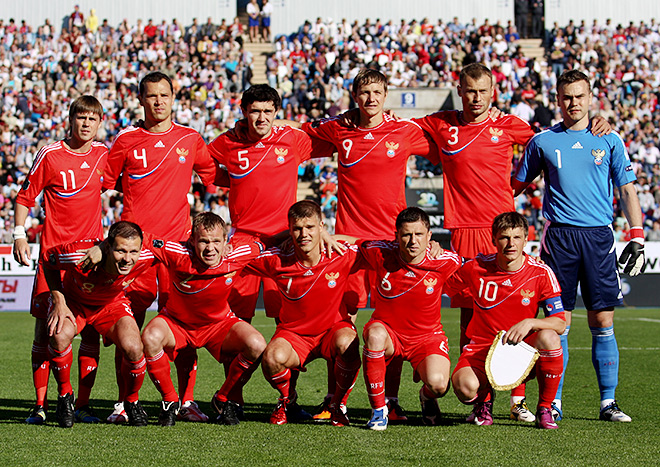 Форма сборной России в 2011 году