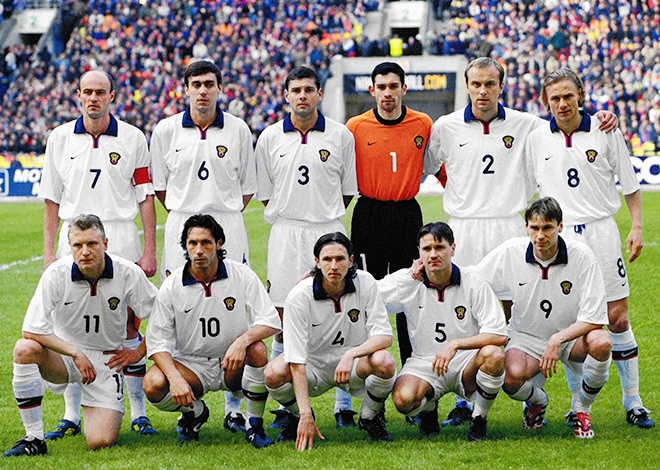 Форма сборной России в 2001 году