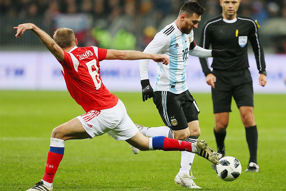 Россия – Аргентина – 0:1. 11 ноября 2017 года