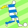 Футбол цвета Уругвая | Иллюстрация