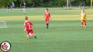 Тренировка по футболу для детей 5-6 лет.