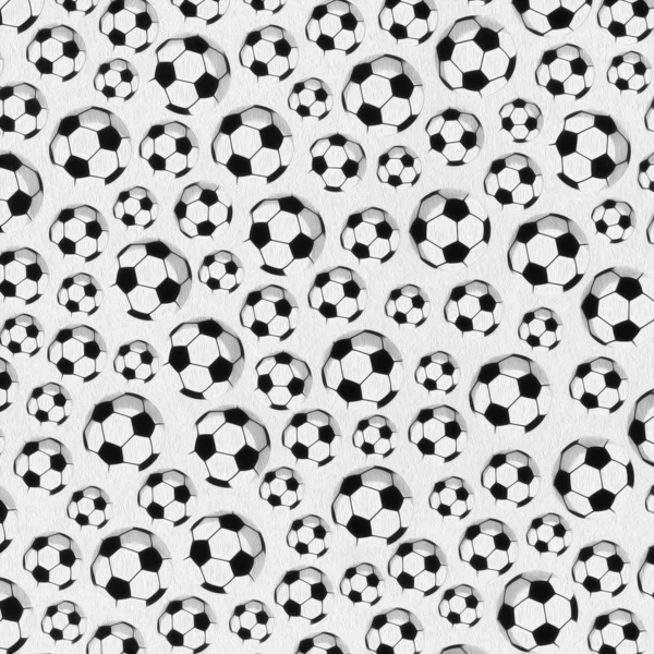Футбольные мячи Лицензионные Стоковые Изображения