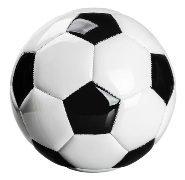 Традиционные черно-белый футбол Лицензионные Стоковые Фото