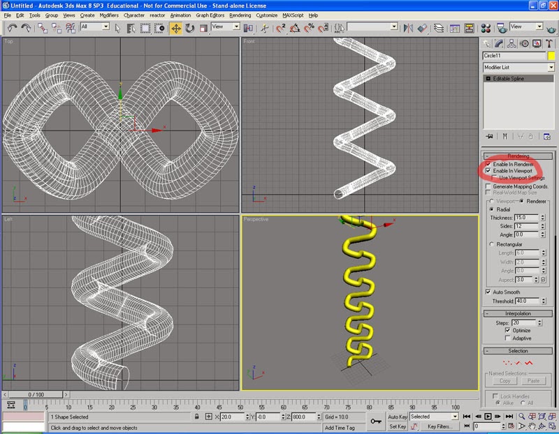 Как вставить картинку в 3d max для обрисовки