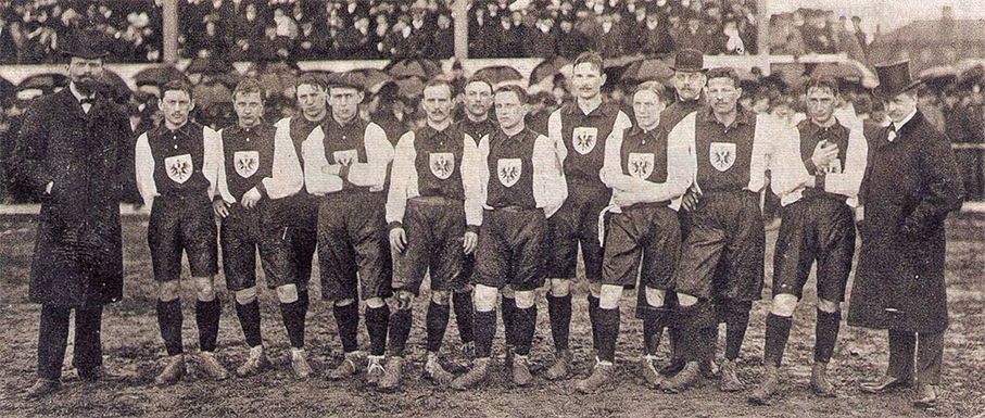 сборная германии 1908