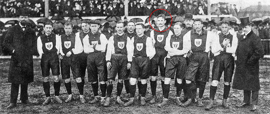 сборная Германии 1908 года