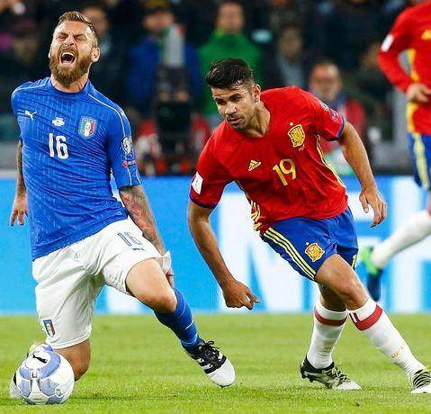 Spain – Italy World Championship 2018 football betting