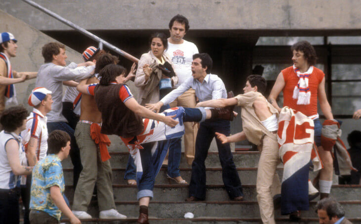 Евро-1980: беспорядки на трибунах