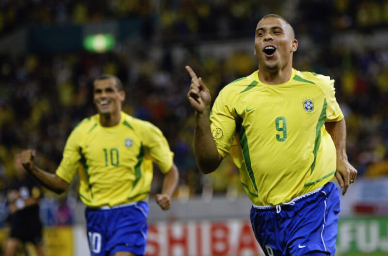 Роналдо - Ривалдо: ударная сила сборной Бразилии