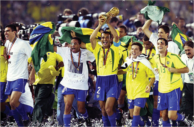 Сборная Бразилии - чемпион мира 2002 года