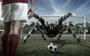 футбольный паук