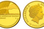 Золотая монета Австралии к 100-летию ЖД-дороги