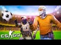 CS GO (Футбол) - Забиваем Самый Лучший Гол в Мире!