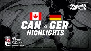Канада - Германия. Обзор матча