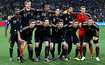 Групповая фотография футбольной сборной Германии, Чемпионат мира. (Код изображения: 20040)
