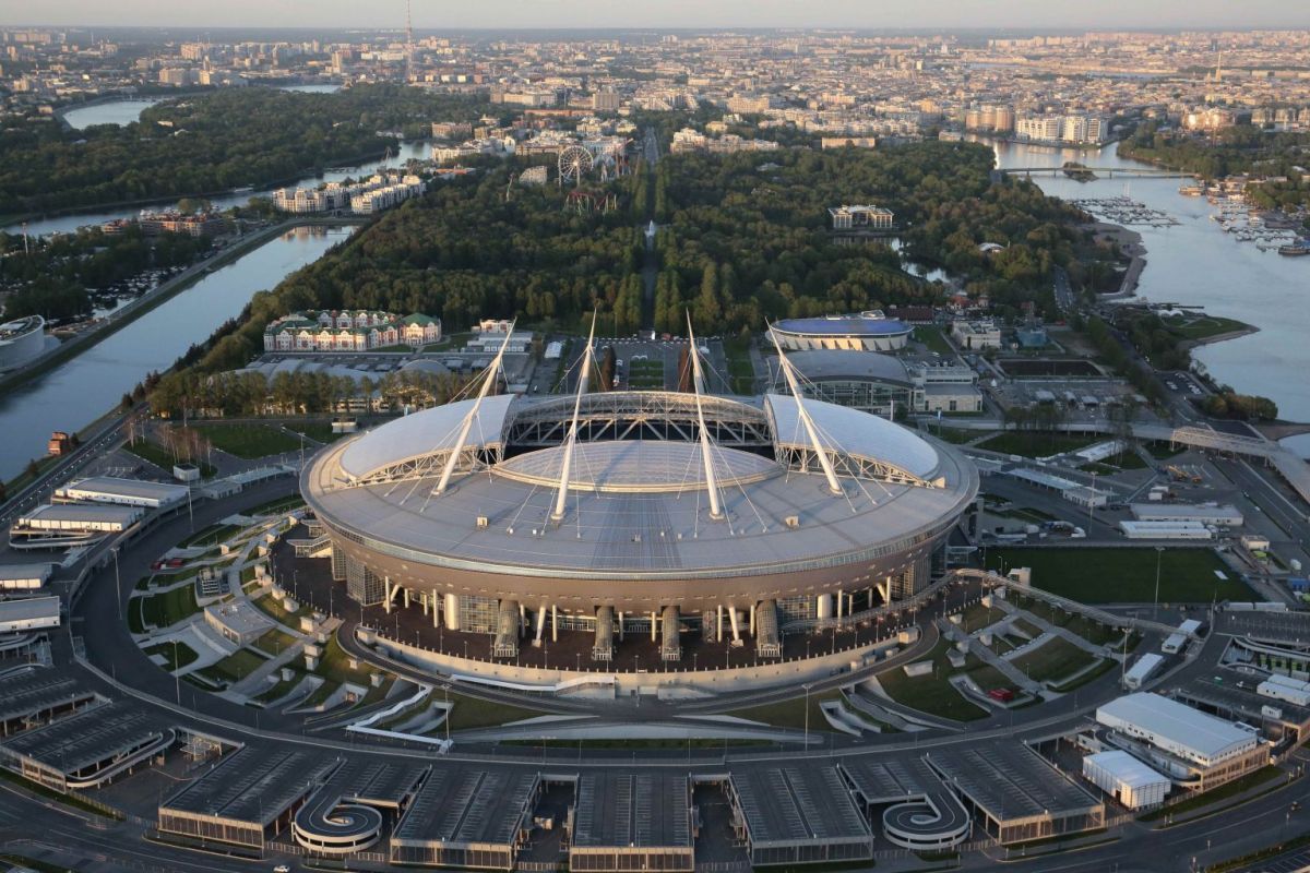 Как выглядит стадион Санкт-Петербург фото - ЧМ по футболу 2018 в России
