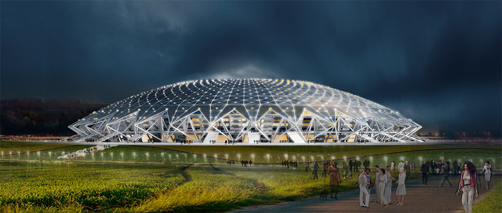 Как выглядит стадион в Самаре фото - ЧМ по футболу 2018 в России