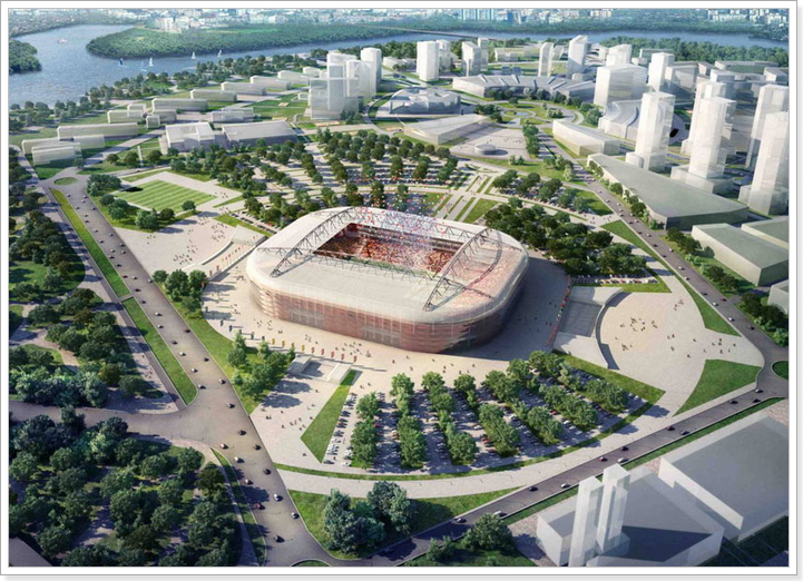 Стадионы Москвы к Чемпионату мира 
