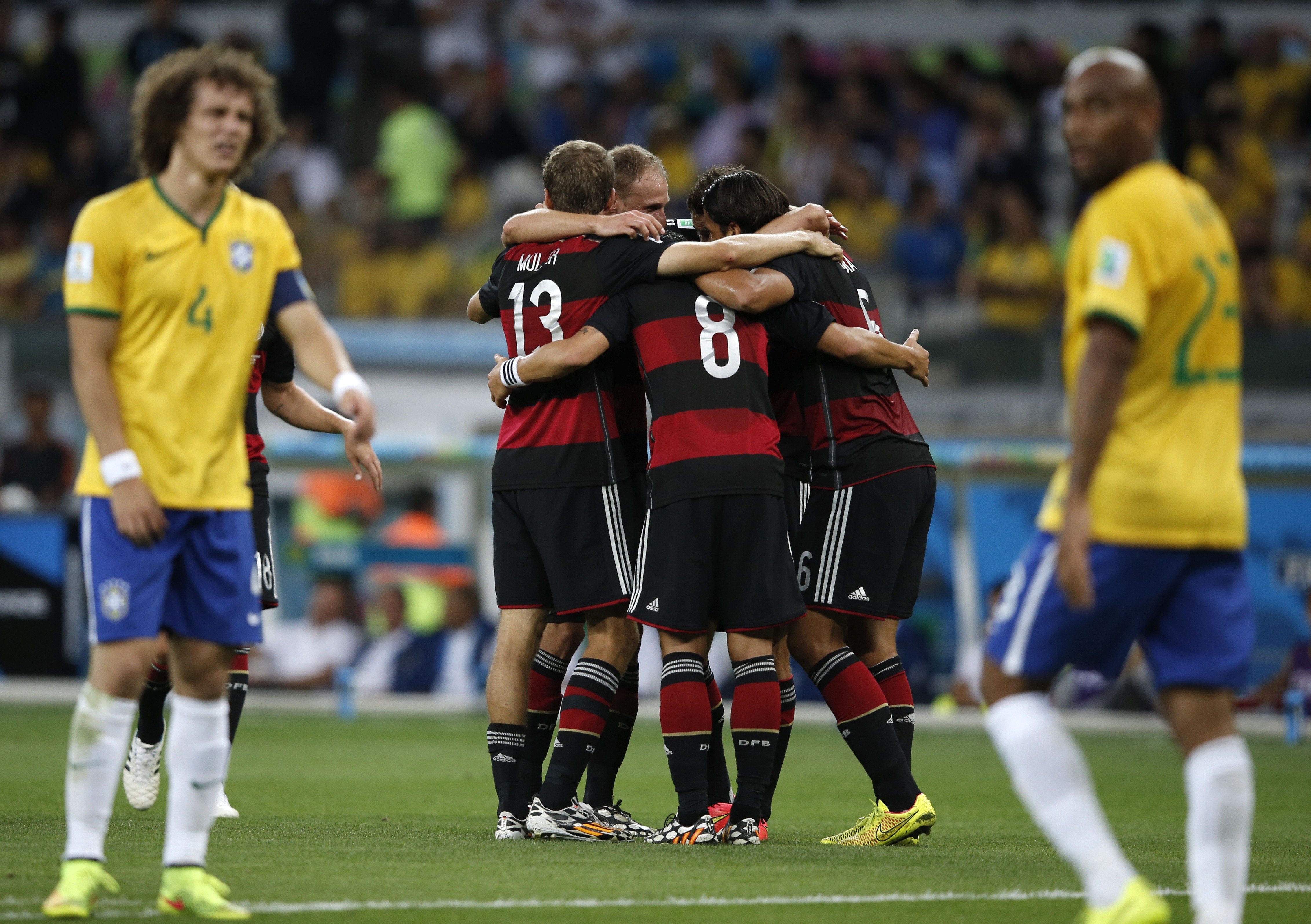 Германия vs Бразилия, 7:1