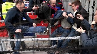 CSKA and Zenit fans / Драка фанатов ЦСКА и Зенита